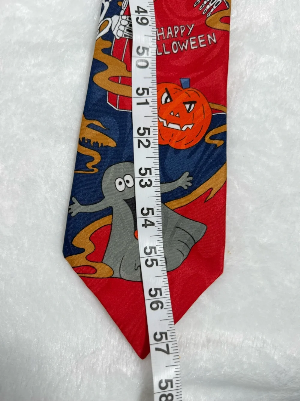 DiModa Halloween Skeleton Ghost Pumpkin Novelty Tie